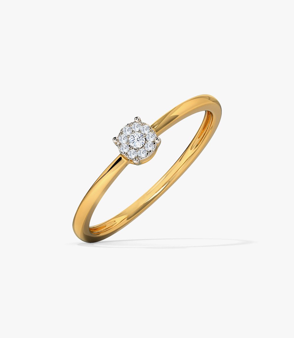 Kisna Real Diamond Jewellery Gold Diamond Ring - Image 2