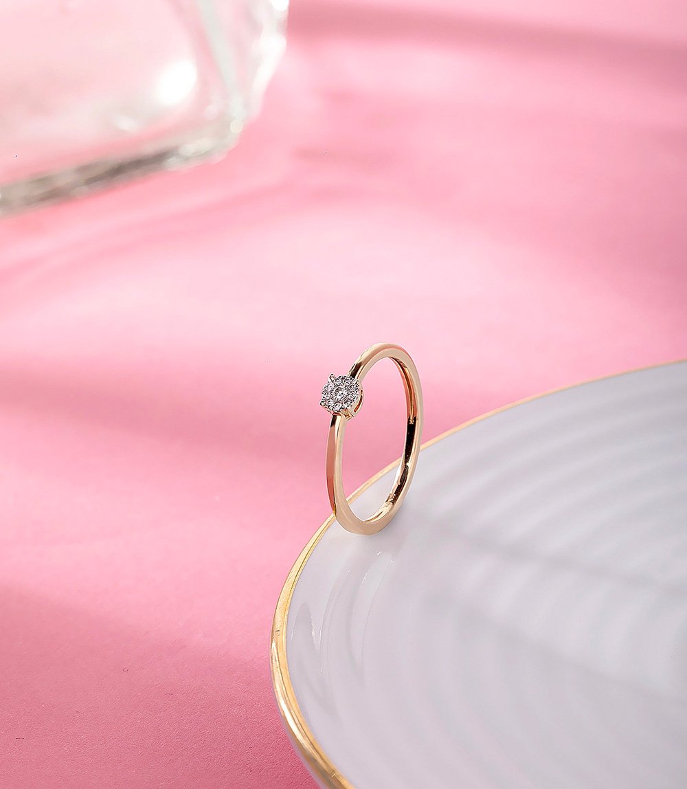 Kisna Real Diamond Jewellery Gold Diamond Ring - Image 4