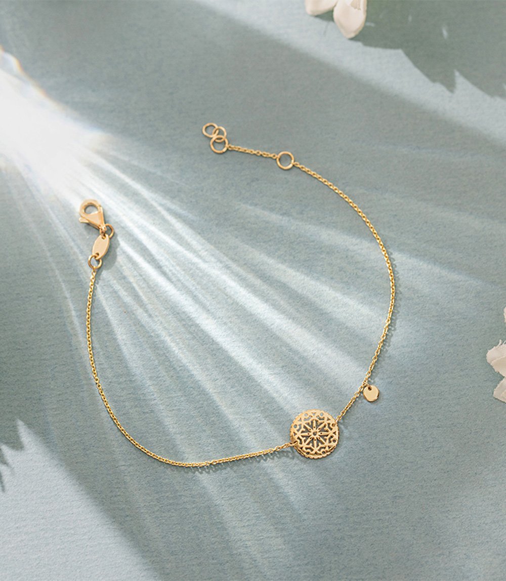 Handmade Sterling Silver 18ct Gold Bangle - Image 4